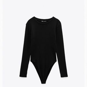 Zara long sleeve bodysuit